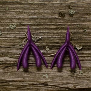 bCurious Klitta-korvakorut, violetti